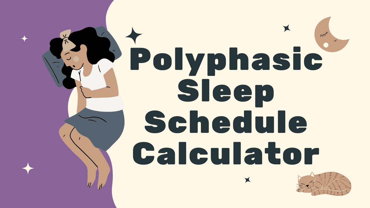 Use Polyphasic Sleep Schedule Calculator for Productivity