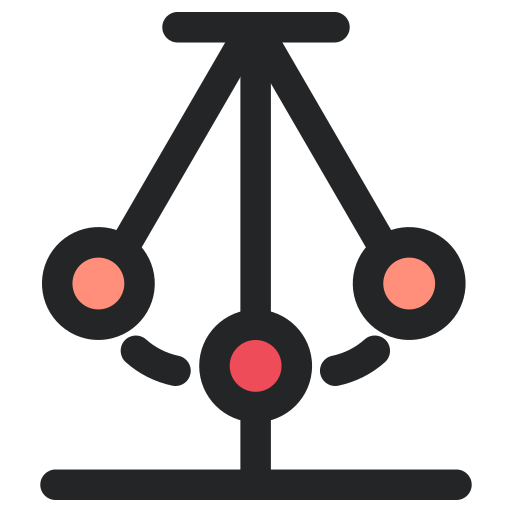 Minimalist icon representing balance and simplicity