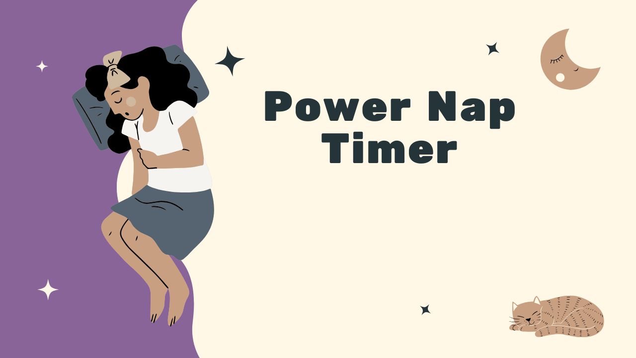 Power Nap Timer | Boost Energy & Focus