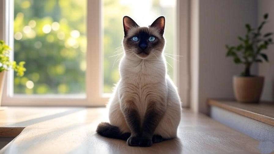 cat meditating