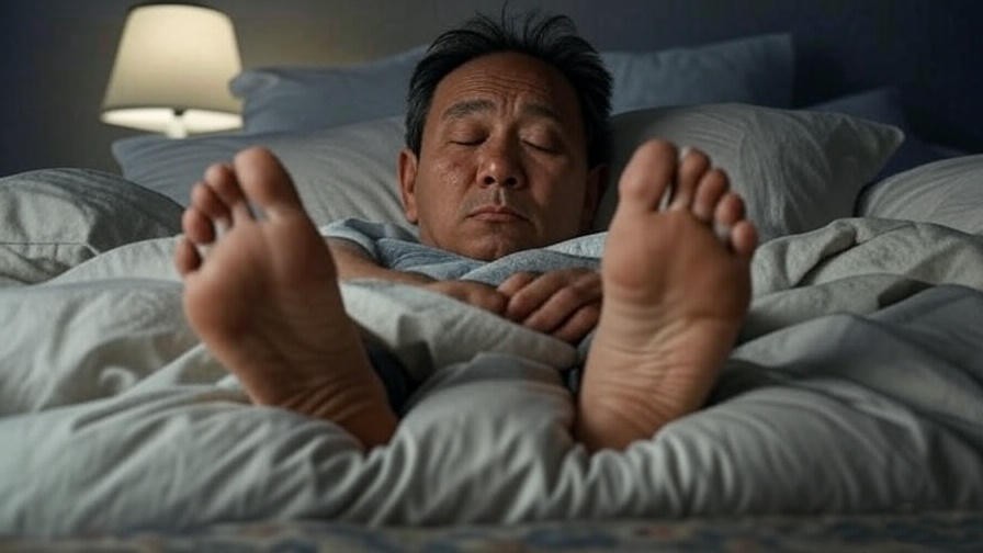 dangers of sleeping with feet elevated