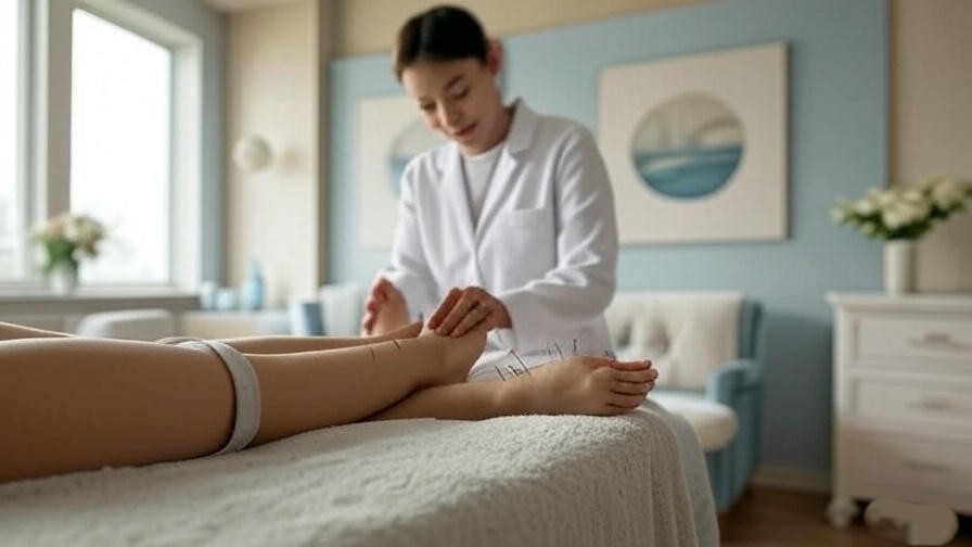 Acupuncture therapy for peripheral artery disease relief
