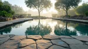 meditation pool