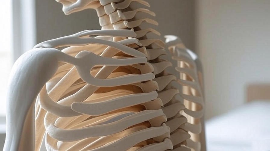 Illustration of spine alignment benefits from meditation seat
