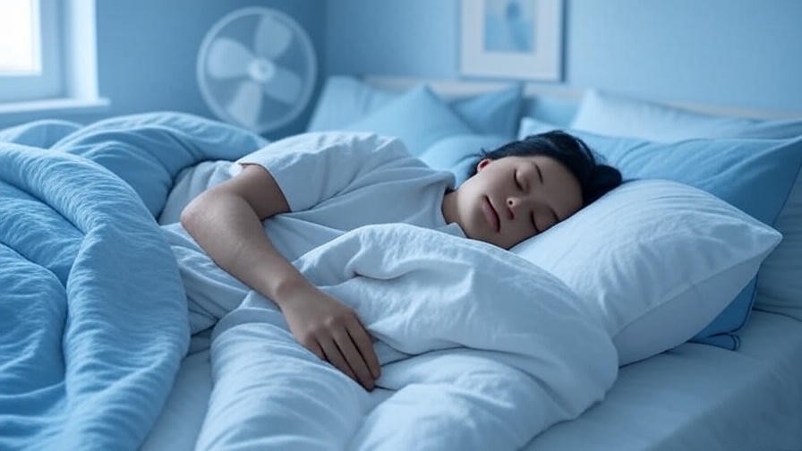Person sleeping in breathable sleep shorts for hot sleepers with lightweight bedding.