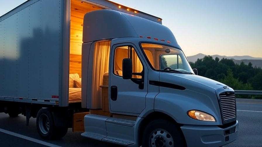 box truck with sleeper for sale