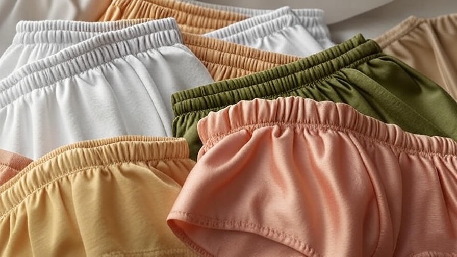 Close-up of sleep shorts fabrics including cotton, bamboo, and silk for better sleep quality.