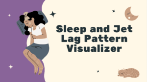 Sleep and Jet Lag Pattern Visualizer