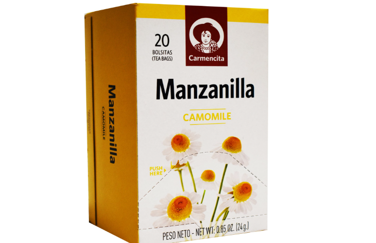Carmencita. Chamomile herbal tea. Manzanilla. 24g (0.85oz). 20 teabags. 