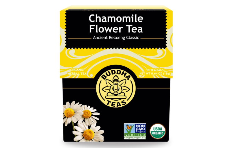 Buddha Teas - Organic Chamomile Flower Tea - Herbal Tea - For Health & Wellbeing - With Antioxidants & Minerals - Clean Ingredients - Caffeine Free... 
