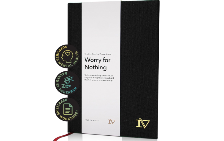 Worry for Nothing: Guided Anxiety Journal, Cognitive Behavioral Therapy Mental Health Journal, Anxiety Relief & Self Care, Journal for Men & Women,... 