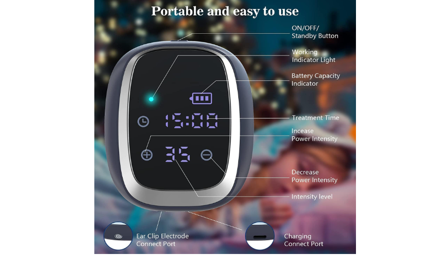 yiget Sleep Aid Device, Sleep Instrument Intelligent Hypnosis for Helping Sleep, Improving Sleep, Fast Asleep, Insomnia Relief 