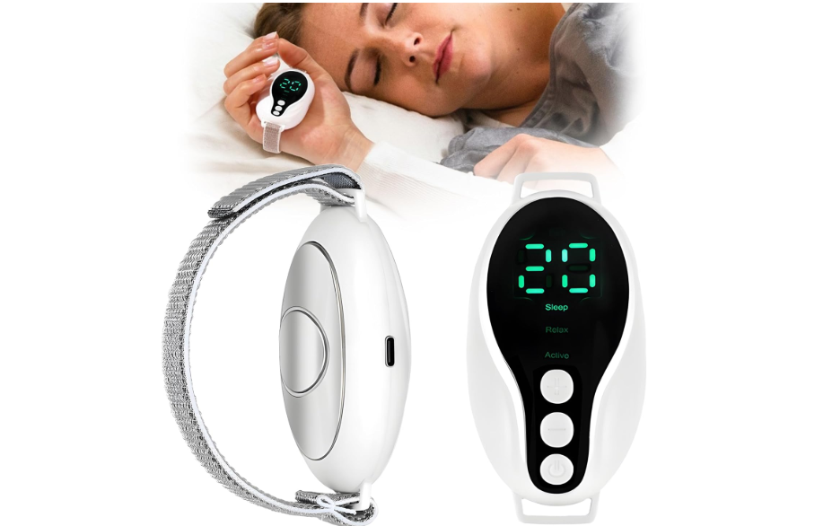 MACTANO New Handheld Sleep Aid Device Three Modes, Insomnia Relief Anxiety Help Sleep 