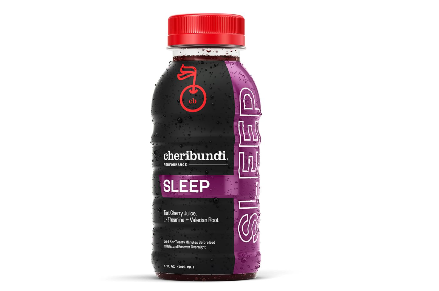 Cheribundi Tart Cherry Juice Sleep | Tart Cherry Juice with L-Theanine & Valerian Root | Athletes Recovery Drink | Promotes Restorative Sleep, Muscle... 