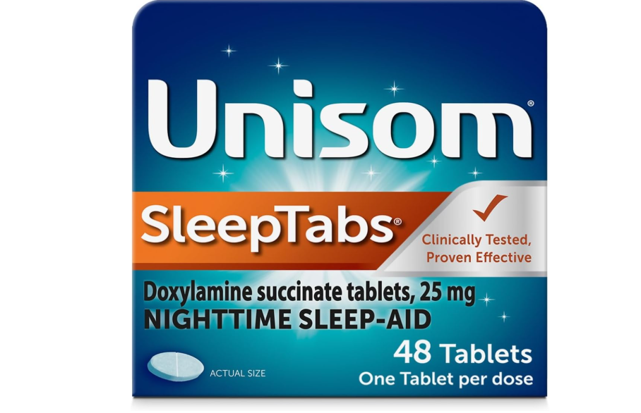 Unisom SleepTabs, Nighttime Sleep-aid, Doxylamine Succinate, 48 Tablets 