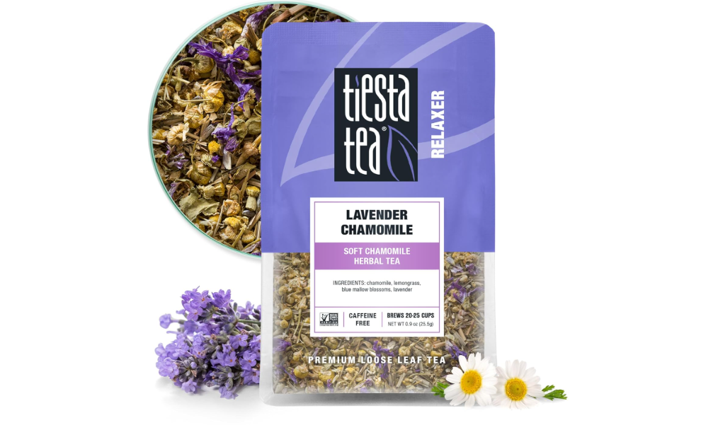 Tiesta Tea - Lavender Chamomile Herbal Tea, Loose Leaf, Calming Blend with Chamomile, Lavender, and Lemongrass, Caffeine-Free Herbal, Great for Hot or Iced,...

