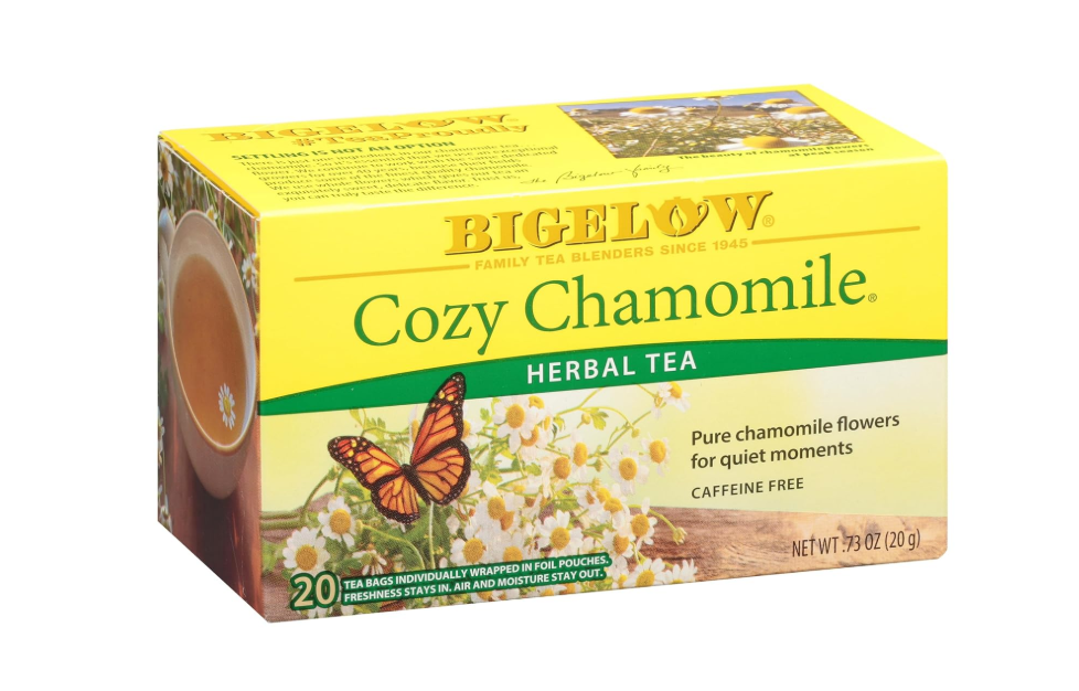 Bigelow, Cozy Chamomile Tea (Caffeine Free), 20 Count
