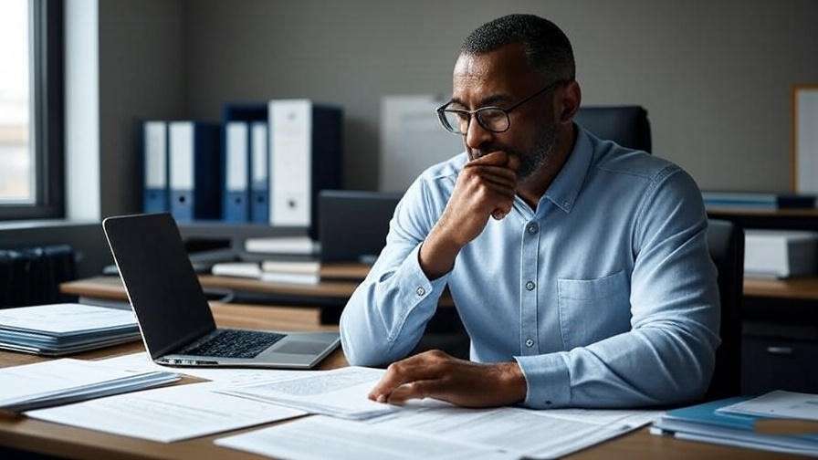 Veteran reviewing VA resources and documents for sleep apnea support.