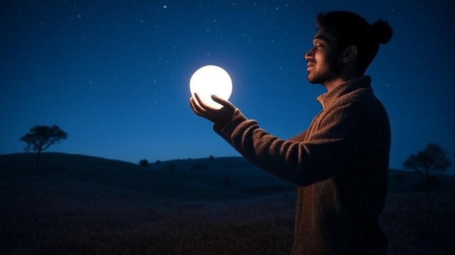 Person releasing glowing orb symbolizing Katara Atanatos healing
