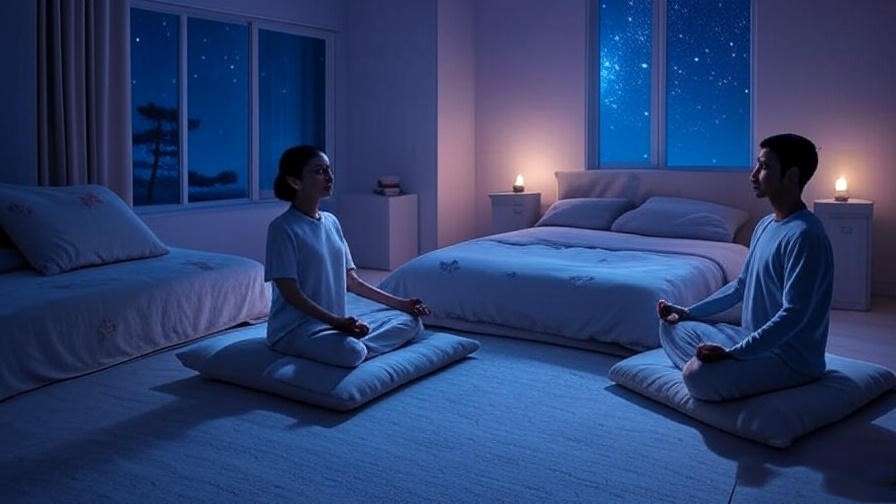 bhaktimata and ghanshyam sleeping