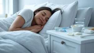 should i sleep with gauze after tooth extraction