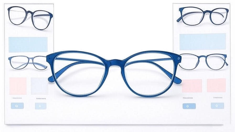 Comparison chart of Dream Himax K2617 with other blue light glasses, showing key features.