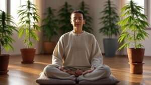 weed and meditation