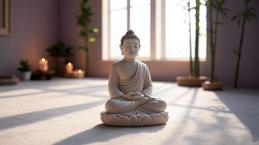 meditating buddha figurine