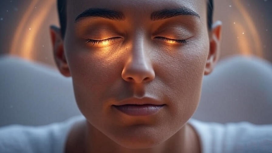 seeing two eyes during meditation