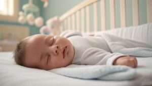 baby rolls onto stomach while sleeping but can't roll back