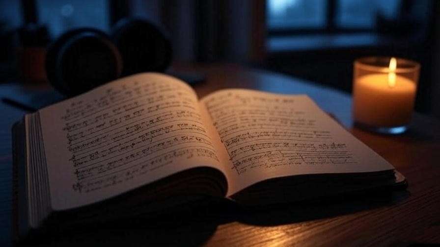 Journaling prompts inspired by Sleeps with Angels album lyrics for emotional well-being.