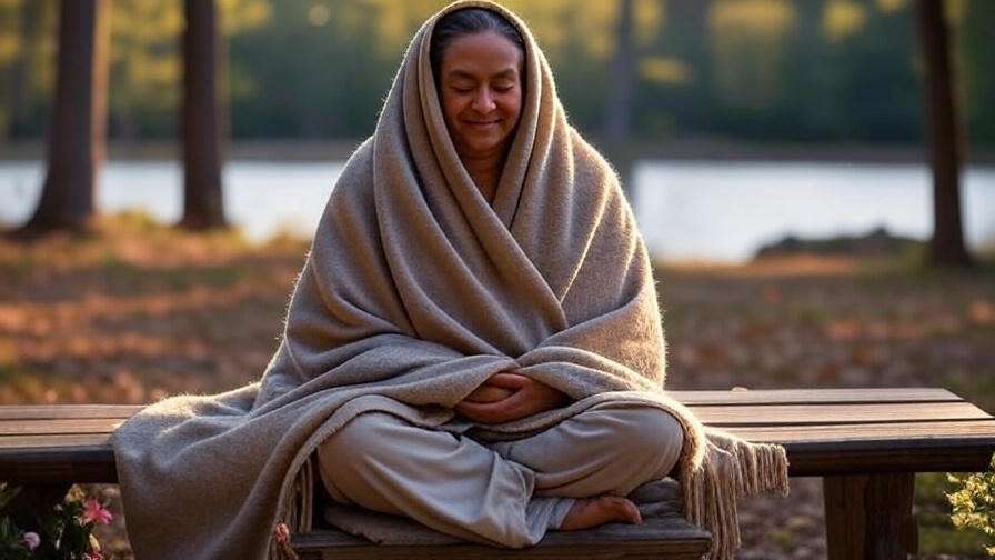 meditation shawl