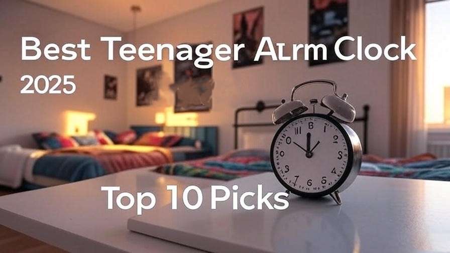 best teenager alarm clock
