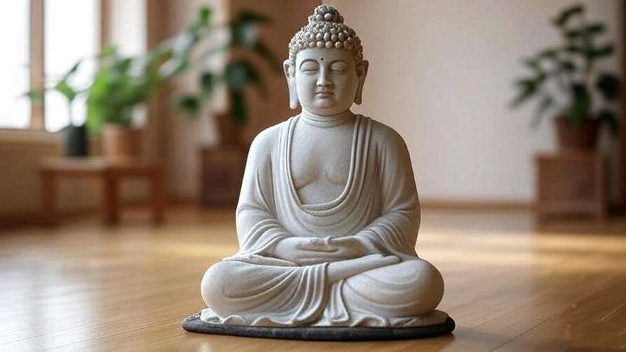 meditating buddha statue