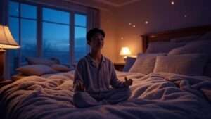 cumming on sleeping