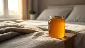 raw honey to sleep