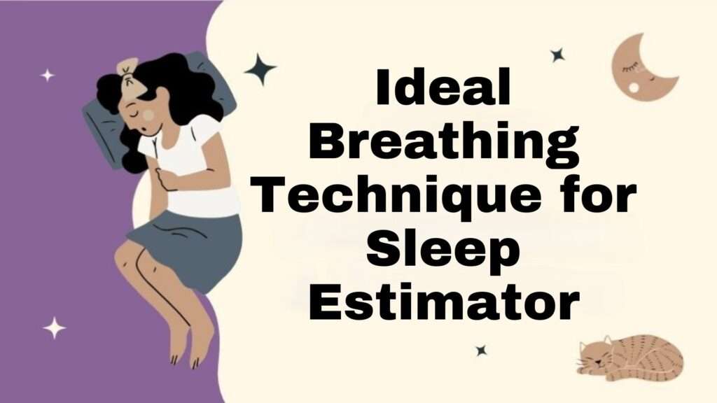 Ideal Breathing Technique for Sleep Estimator