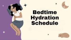 Bedtime Hydration Schedule