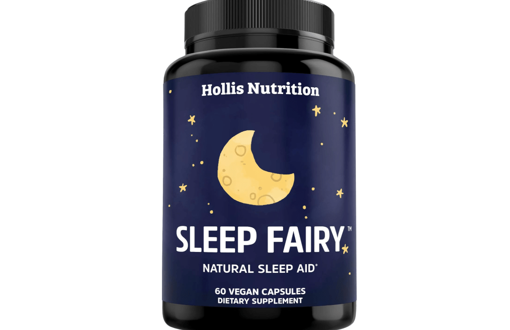 
SLEEP FAIRY Natural Sleep Aid | Melatonin 10mg, Magnesium Glycinate 500mg, L-Theanine.