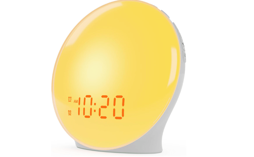 Wake Up Light Sunrise Alarm Clock for Kids, Heavy Sleepers, Bedroom, with Sunrise Simulation, Sleep Aid, Dual Alarms, FM Radio, Snooze, Nightlight, Daylight...