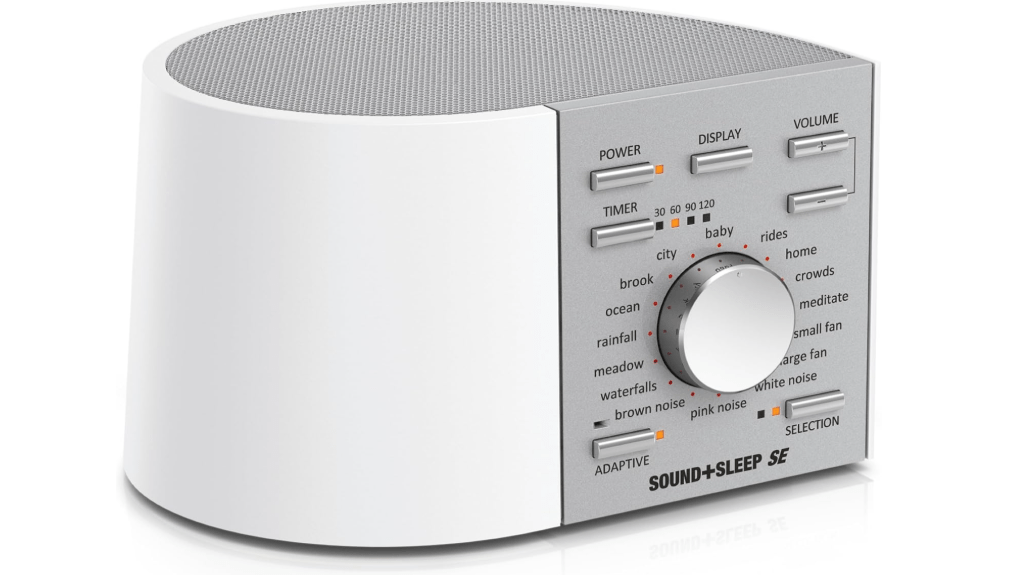 Adaptive Sound Technologies Sound + Sleep SE Noise Machine - White Noise Machine - Non-Looping Environmental/Nature Sounds for Sleep & Relaxation - with...