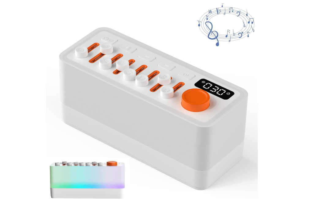 Lumisleep 3 in 1 Natural Sound Machine, Lumisleep Sound Machine, Lumisleep White Noise Machine with 8 Nature Sounds & 12 Colors Night Lights, Smart...
