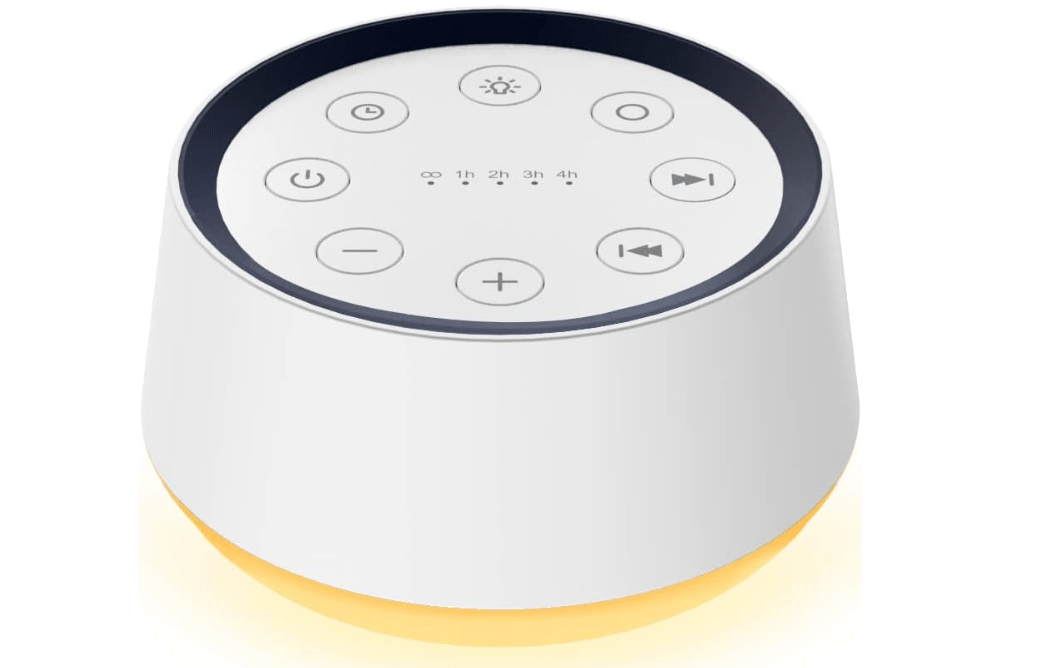 Brown Noise Sound Machine with 30 Soothing Sounds 12 Colors Night Light White Noise Machine for Adults Baby Kids Sleep Machines Memory Function 36 Volume...
