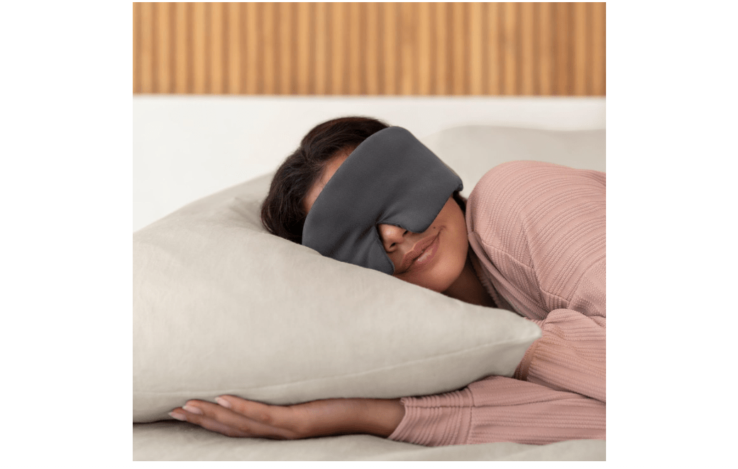 
Baloo Silk Weighted Sleep Mask (Grey - 0.6 lb) | Light Blocking & Sound Muffling Eye Mask for Sleeping | Cool, Soft & Comforting
