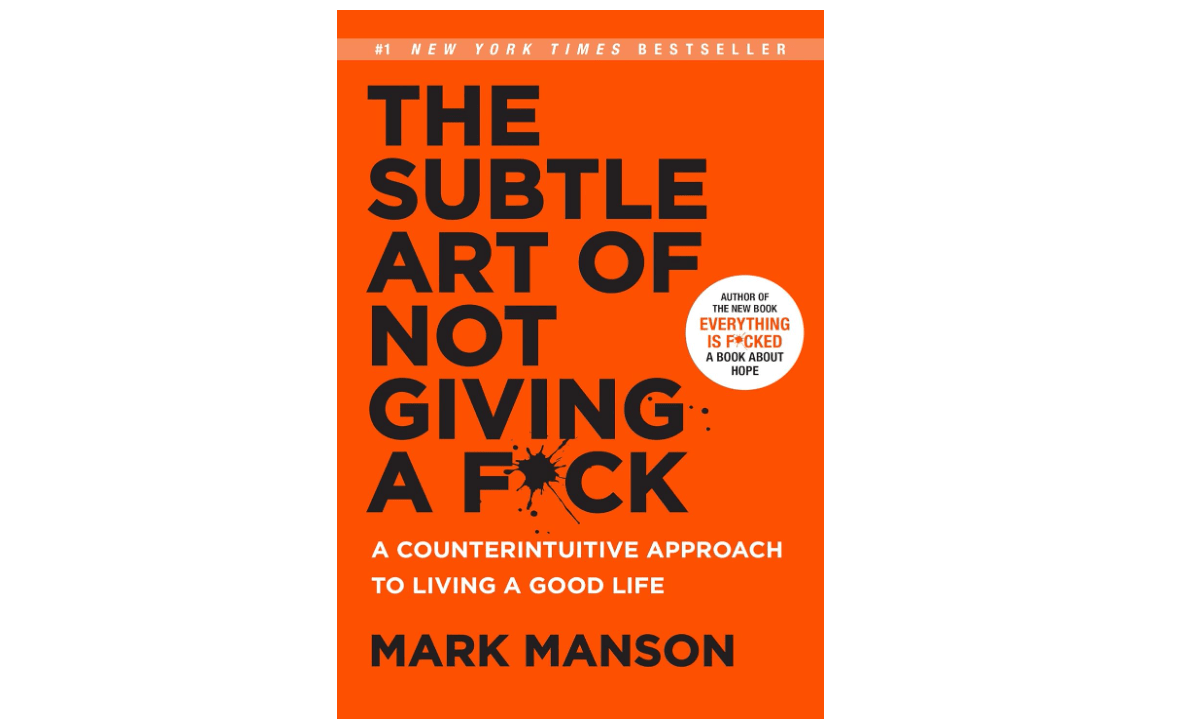 [Mark Manson ] (Hard Cover) The Subtle Art of Not Giving a FCK: A Counterintuitive Approach to Living a Good Life Hardcover 