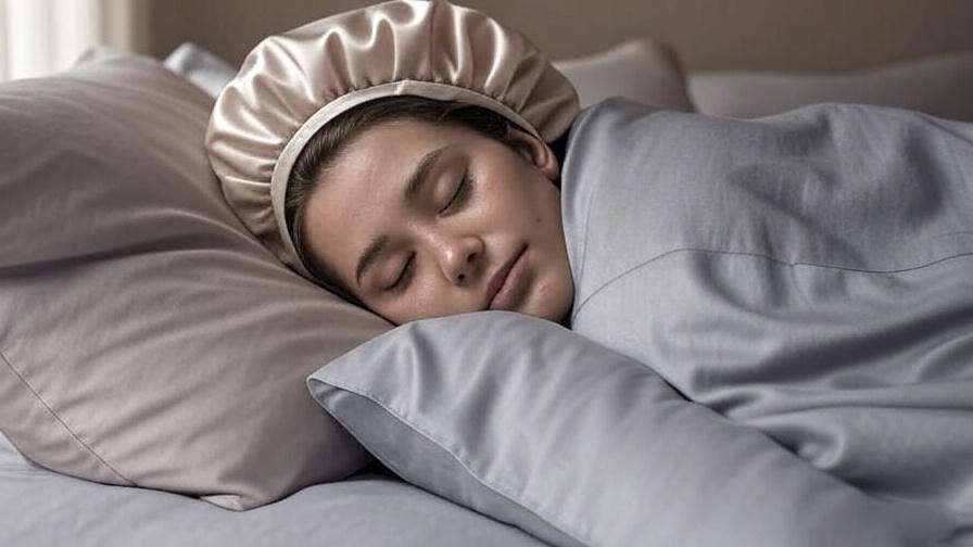 sleep with rollers in