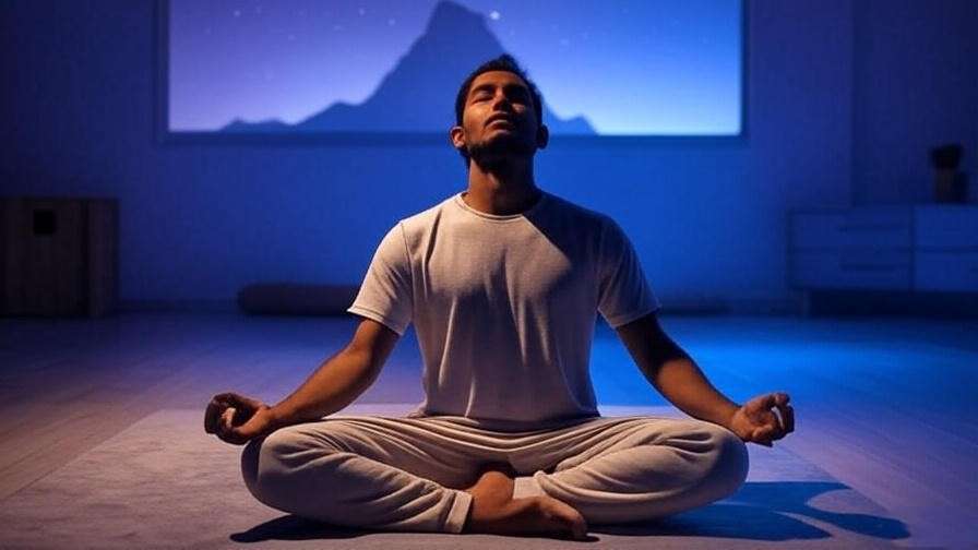 Guided meditation visualization with Sleeping Ute Mountain for inner peace and sleep.
