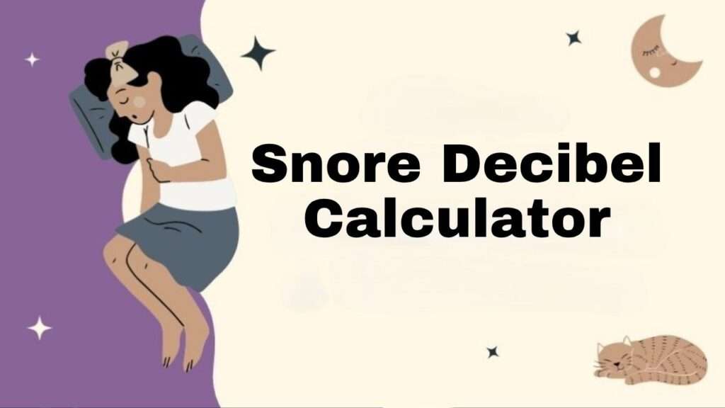 Snore Decibel Calculator