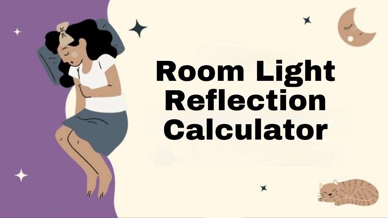 Room Light Reflection Calculator Plan