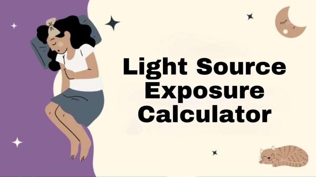 Light Source Exposure Calculator